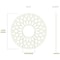 Ekena Millwork Empire Architectural Grade PVC Pierced Ceiling Medallion, Antiqued Pewter, 16"OD x 5 7/8"ID x 1/2"P CMPP16EPAPW - alternate 4